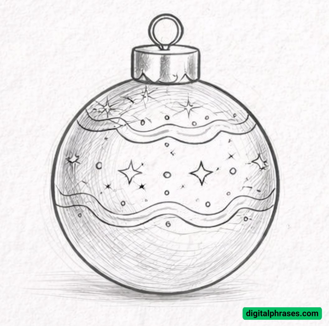 How to Draw an Ornament