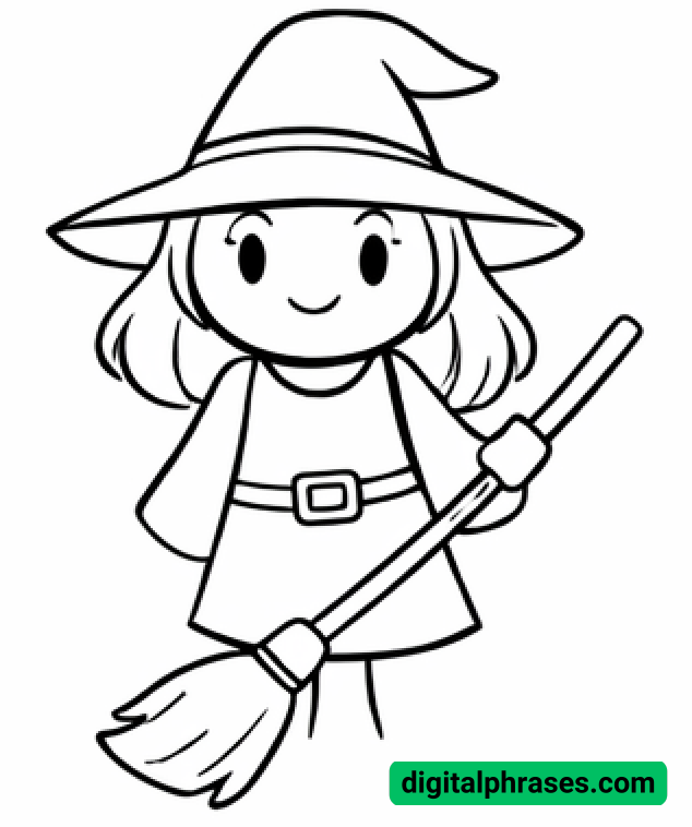 How To Draw a Witch How To Draw a Witch