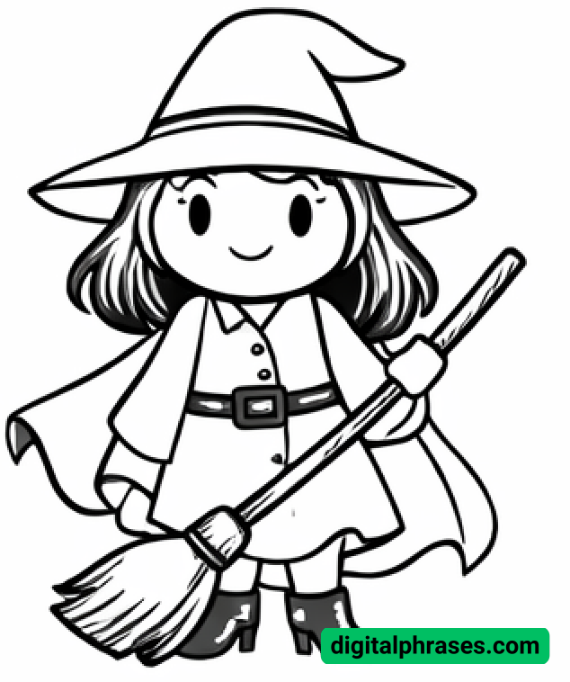 How To Draw a Witch How To Draw a Witch
