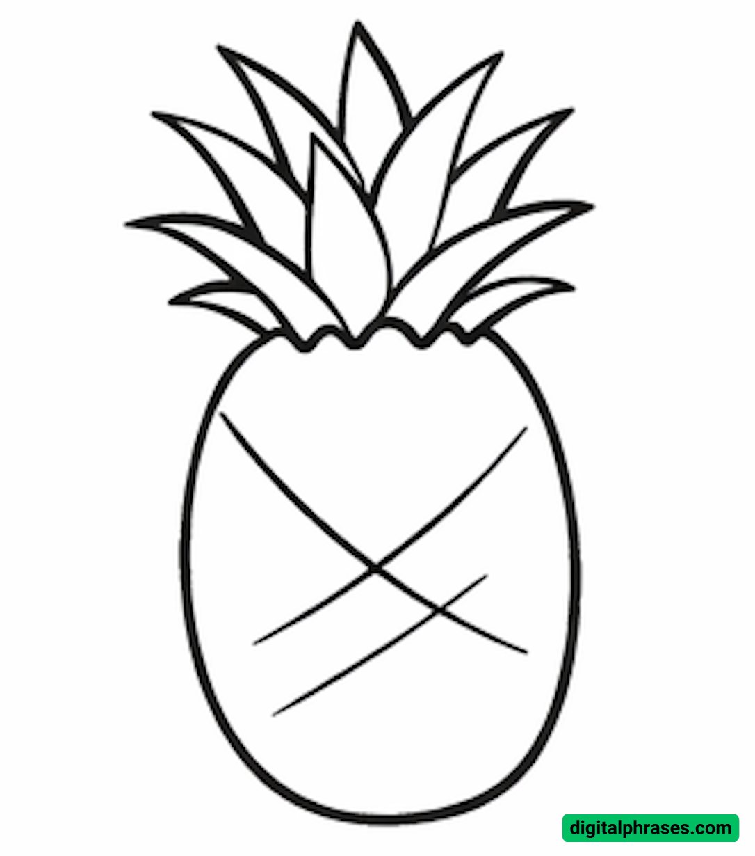 How To Draw a Pineapple How To Draw a Pineapple