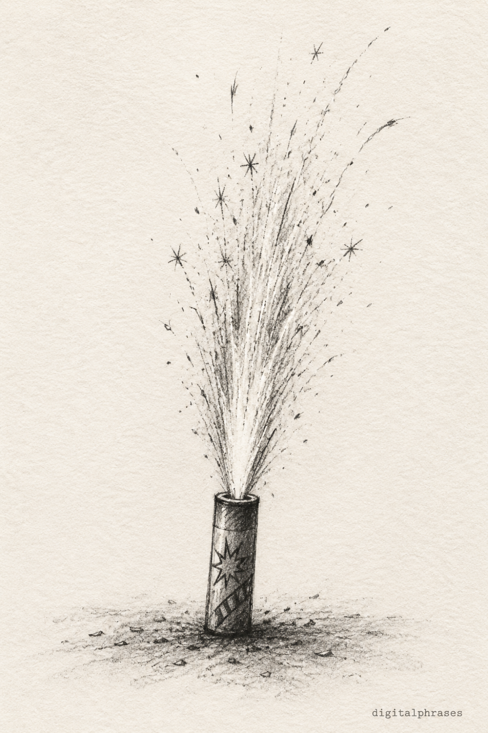23 Fireworks Drawing Ideas