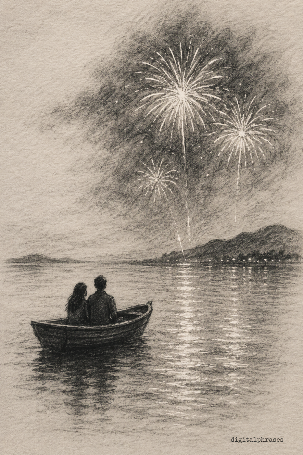 23 Fireworks Drawing Ideas
