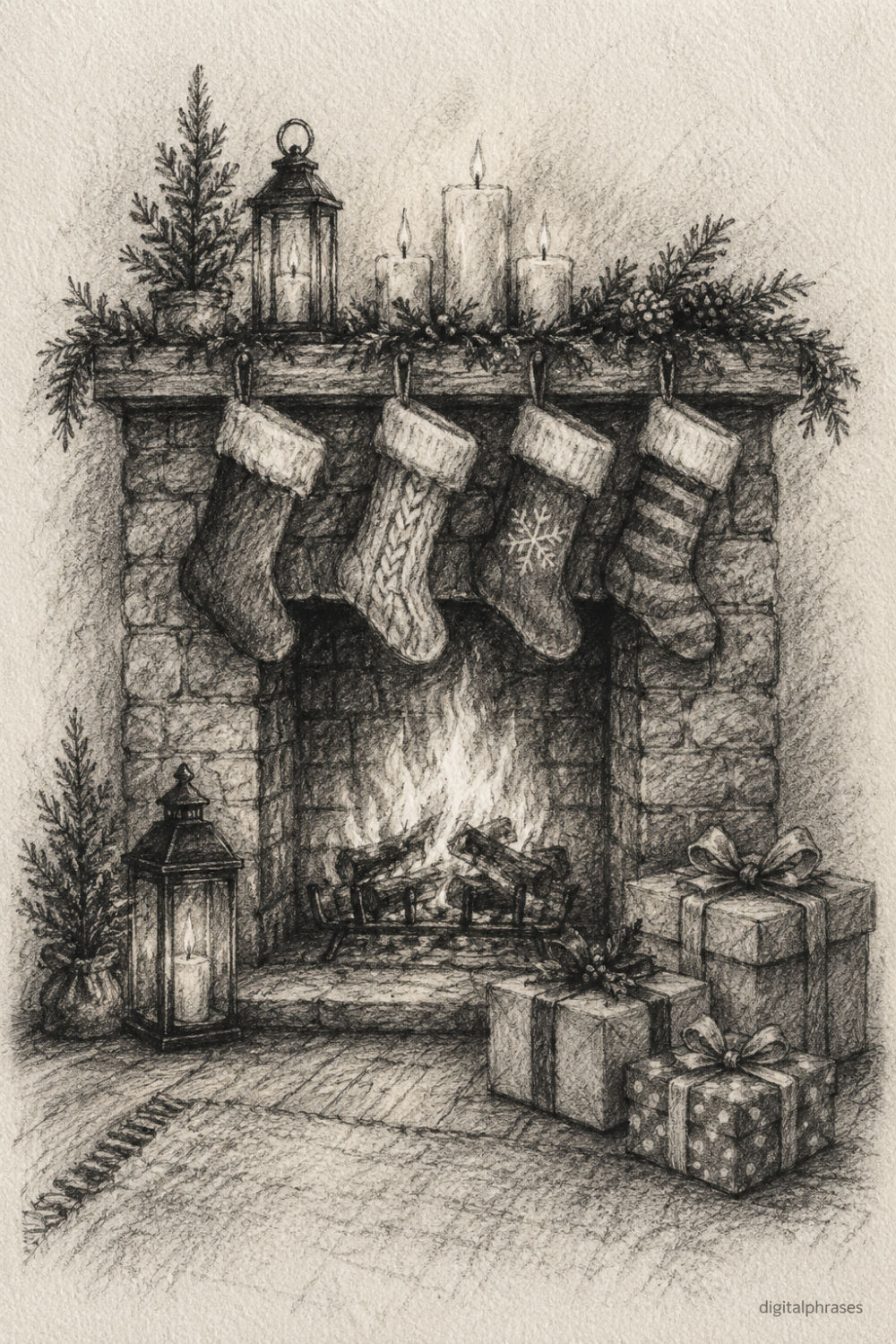 24 Christmas Drawing Ideas