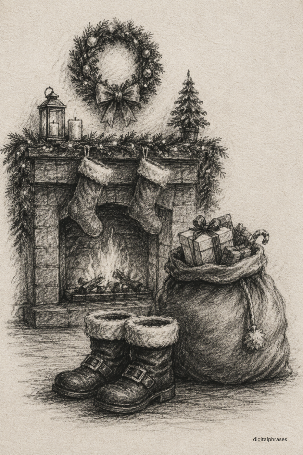 24 Christmas Drawing Ideas