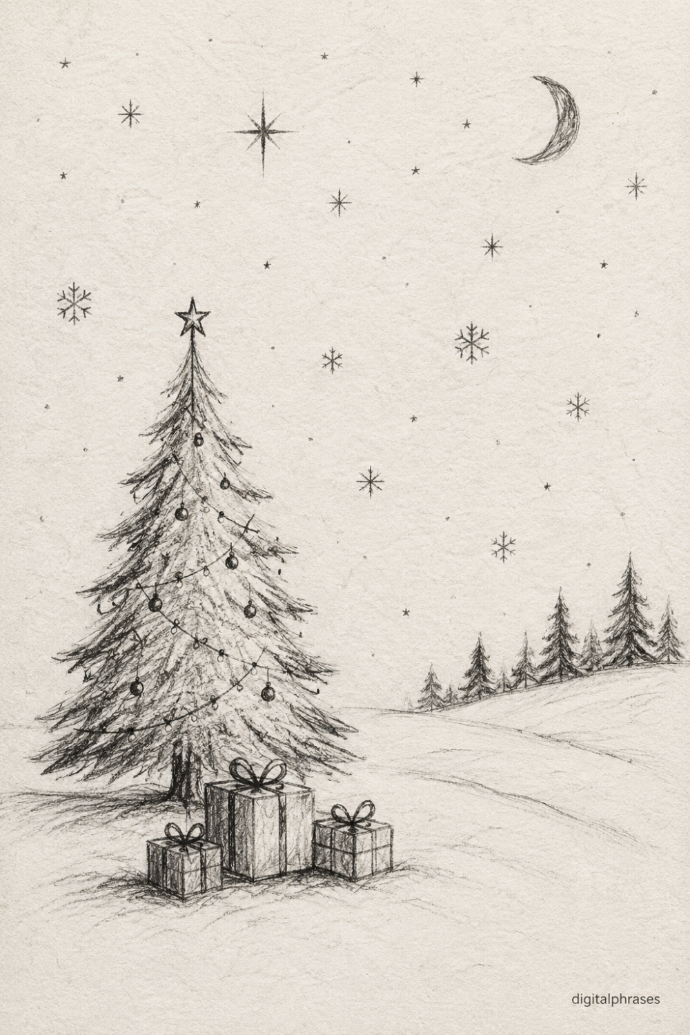 24 Christmas Drawing Ideas
