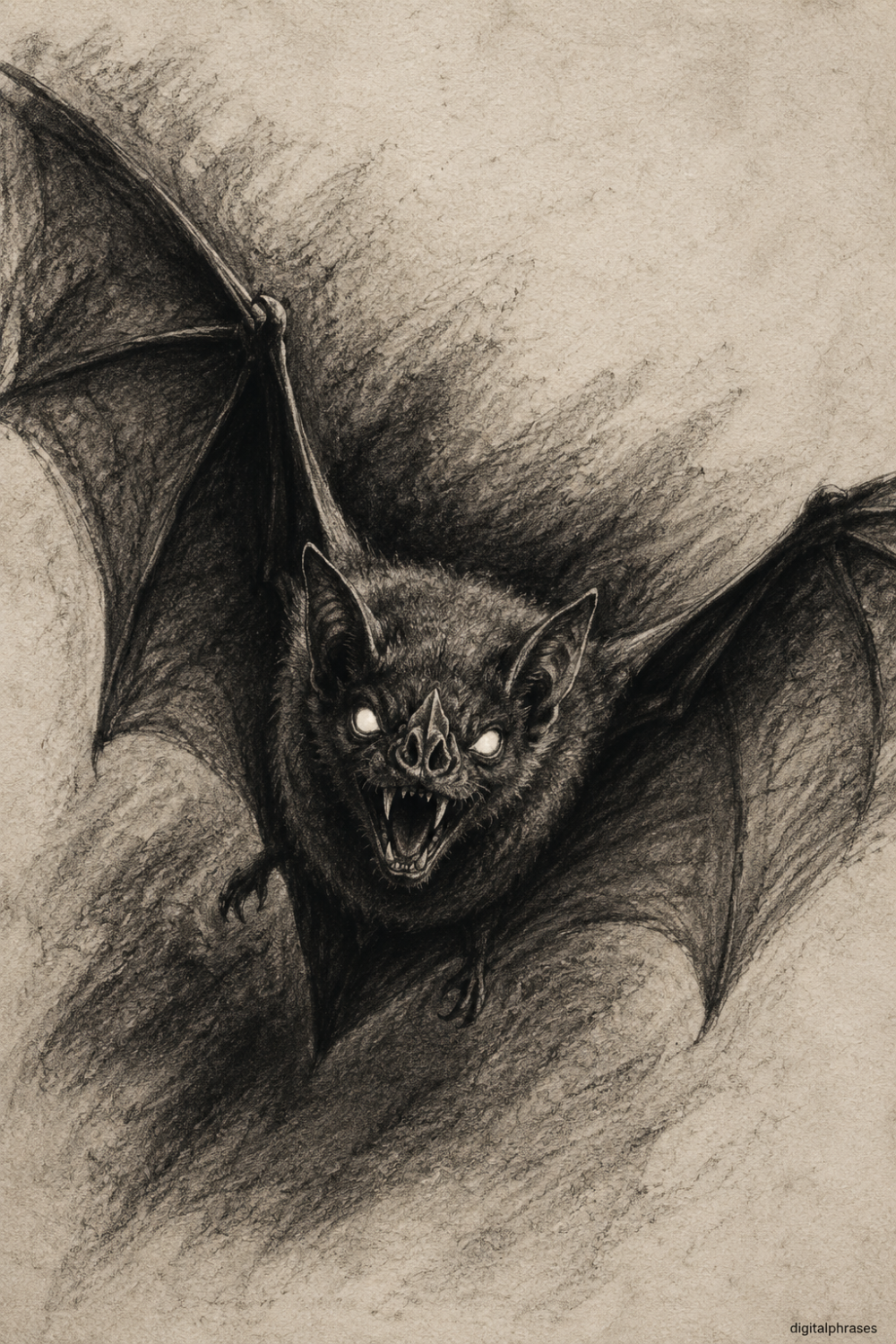 24 Bat Drawing Ideas