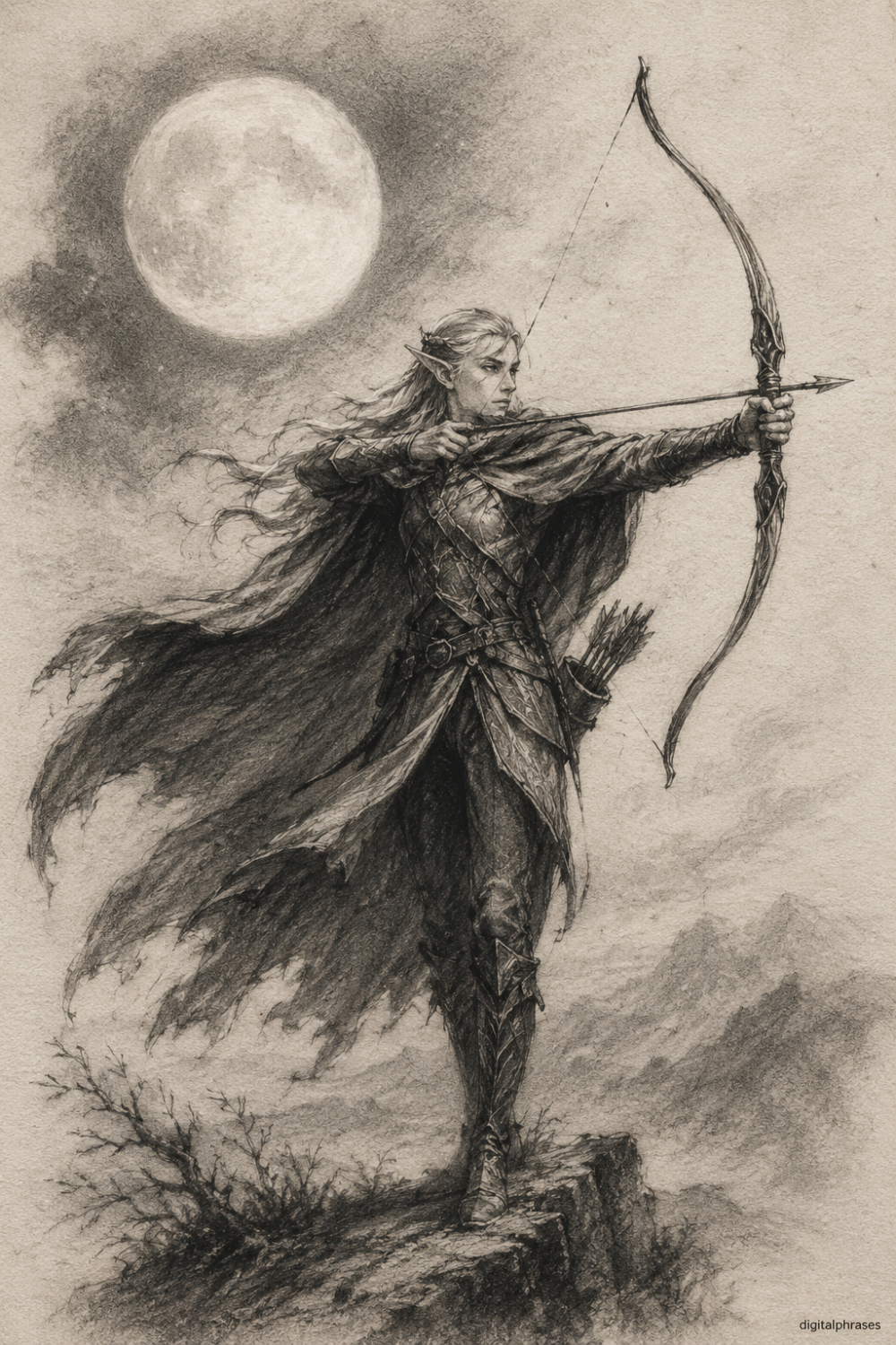 26 Elf Drawing Ideas