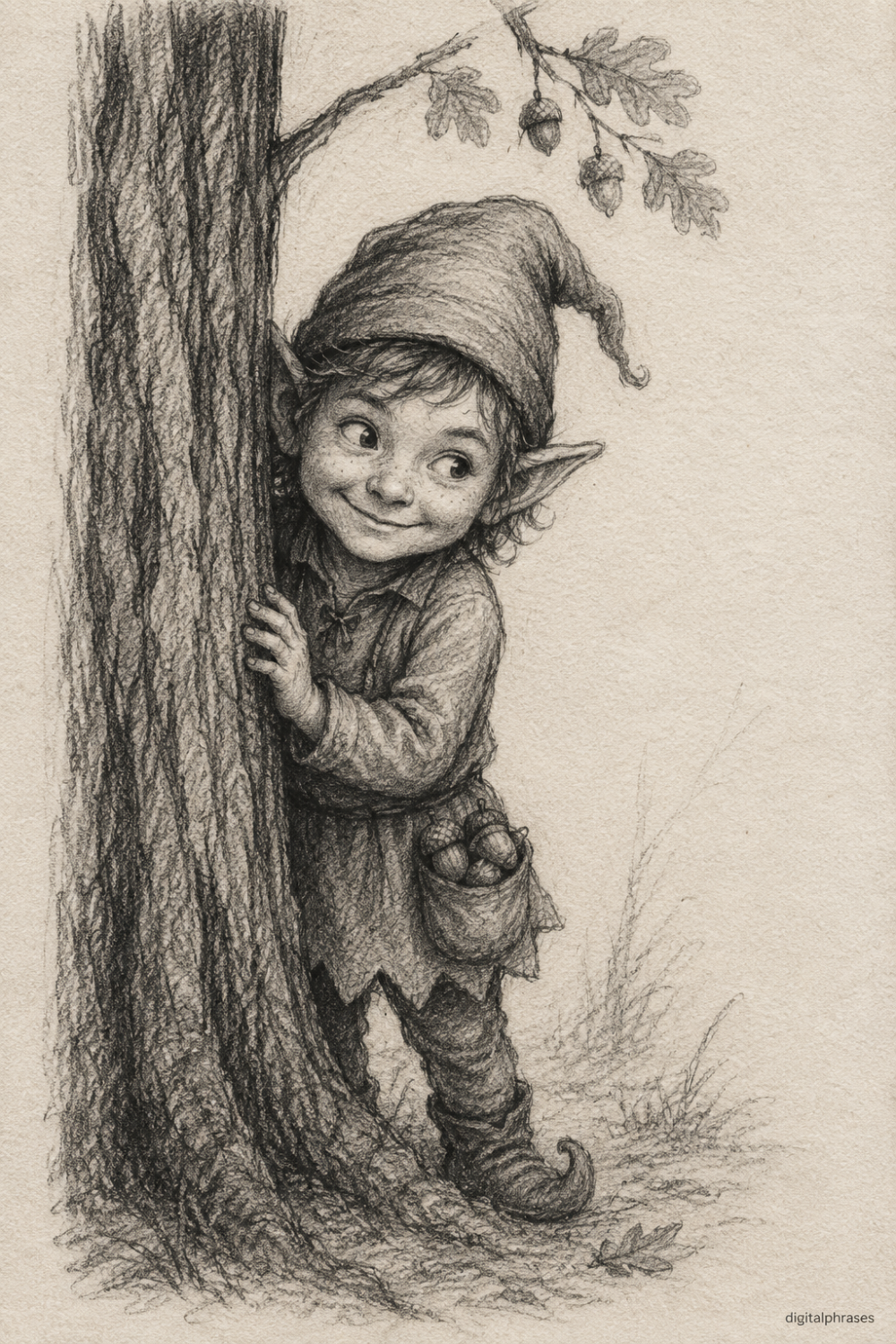 26 Elf Drawing Ideas