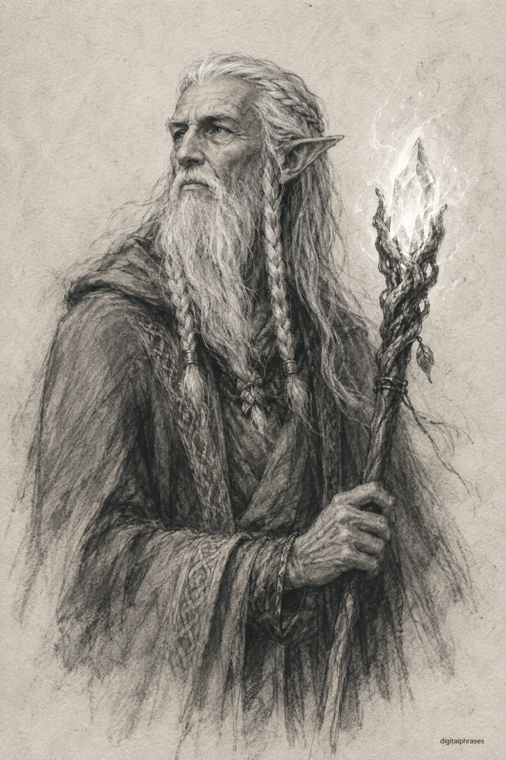 26 Elf Drawing Ideas