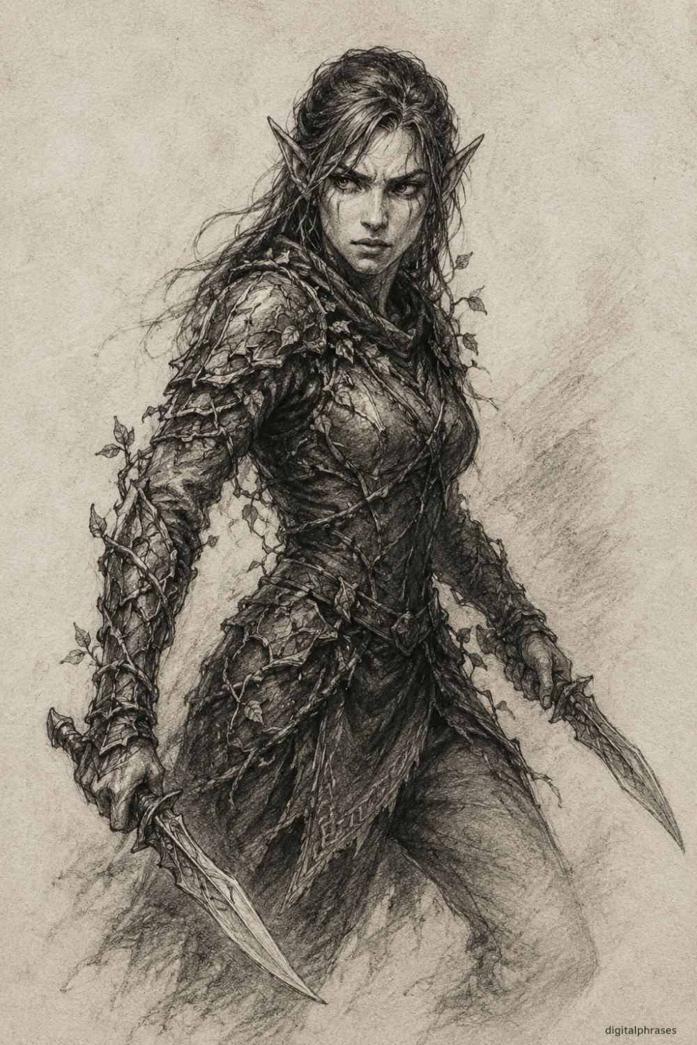 26 Elf Drawing Ideas