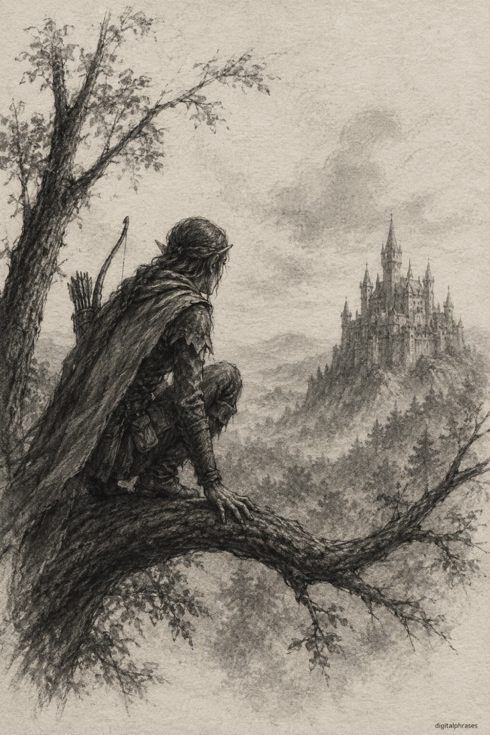 26 Elf Drawing Ideas