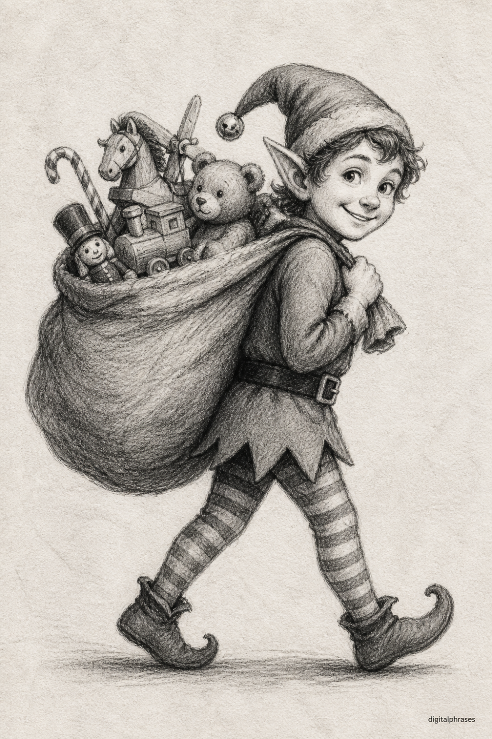 26 Elf Drawing Ideas