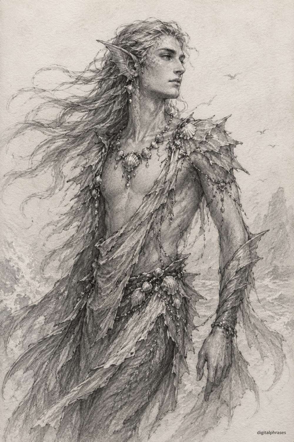 26 Elf Drawing Ideas