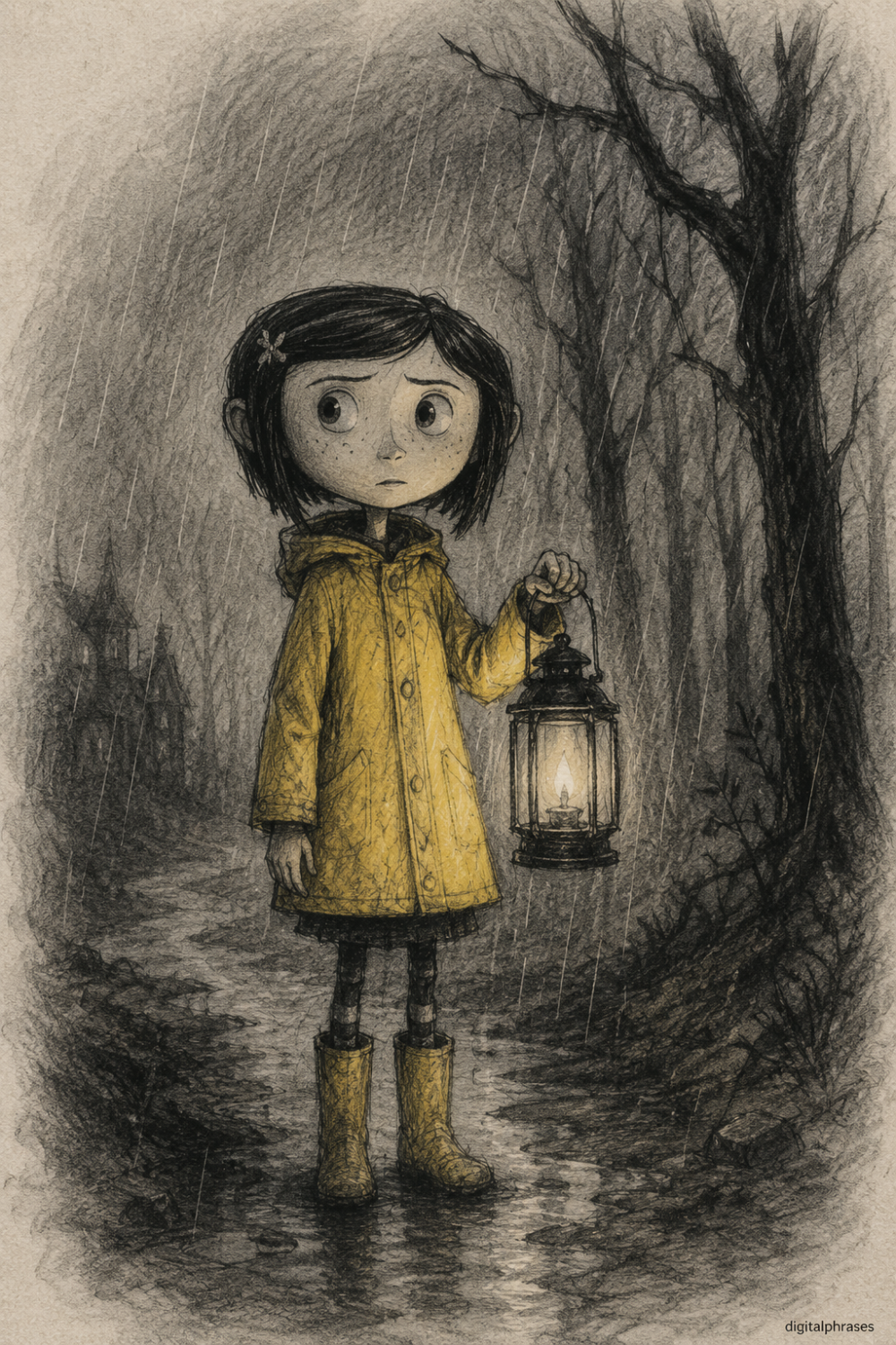 28 Coraline Drawing Ideas