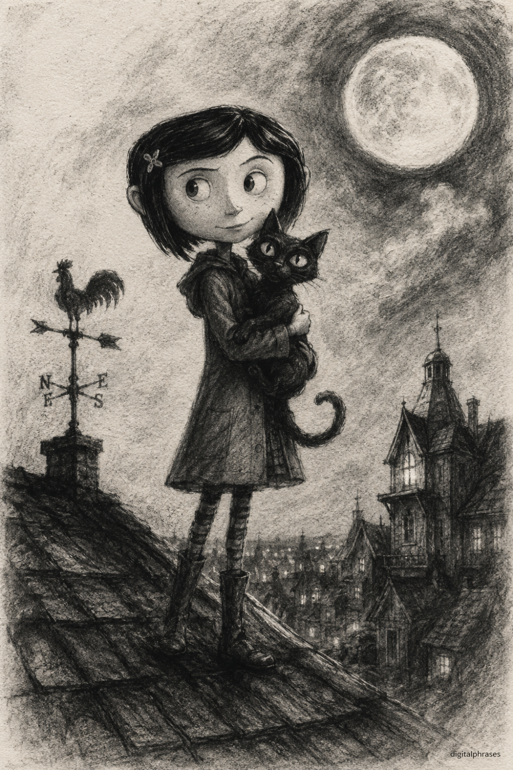 28 Coraline Drawing Ideas