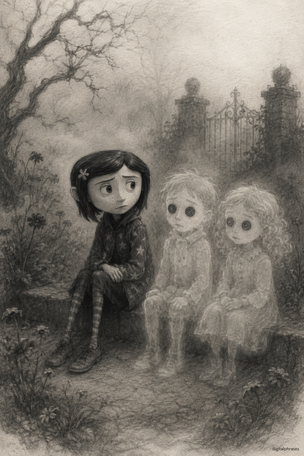 28 Coraline Drawing Ideas
