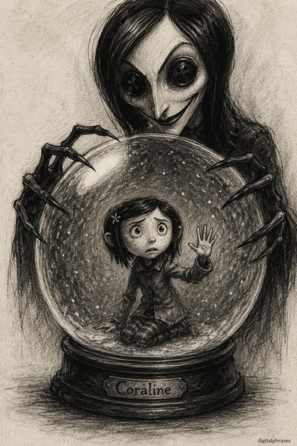 28 Coraline Drawing Ideas