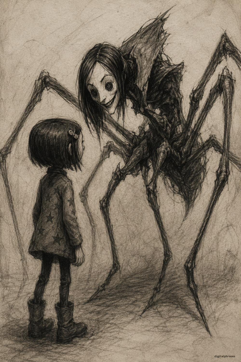 28 Coraline Drawing Ideas