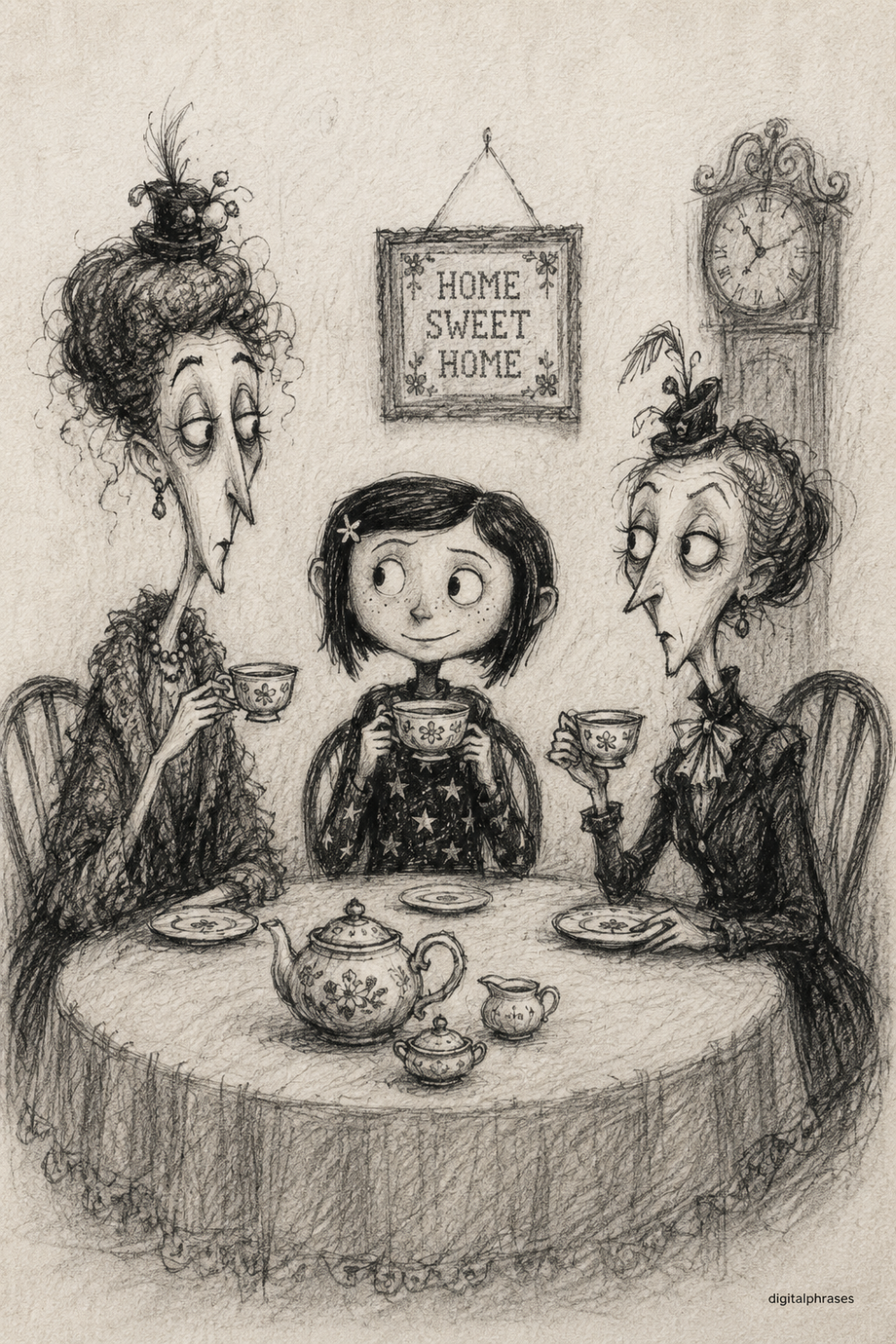 28 Coraline Drawing Ideas