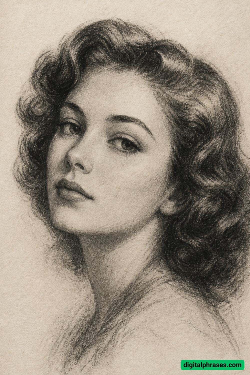 23 Curly Hair Drawing Ideas