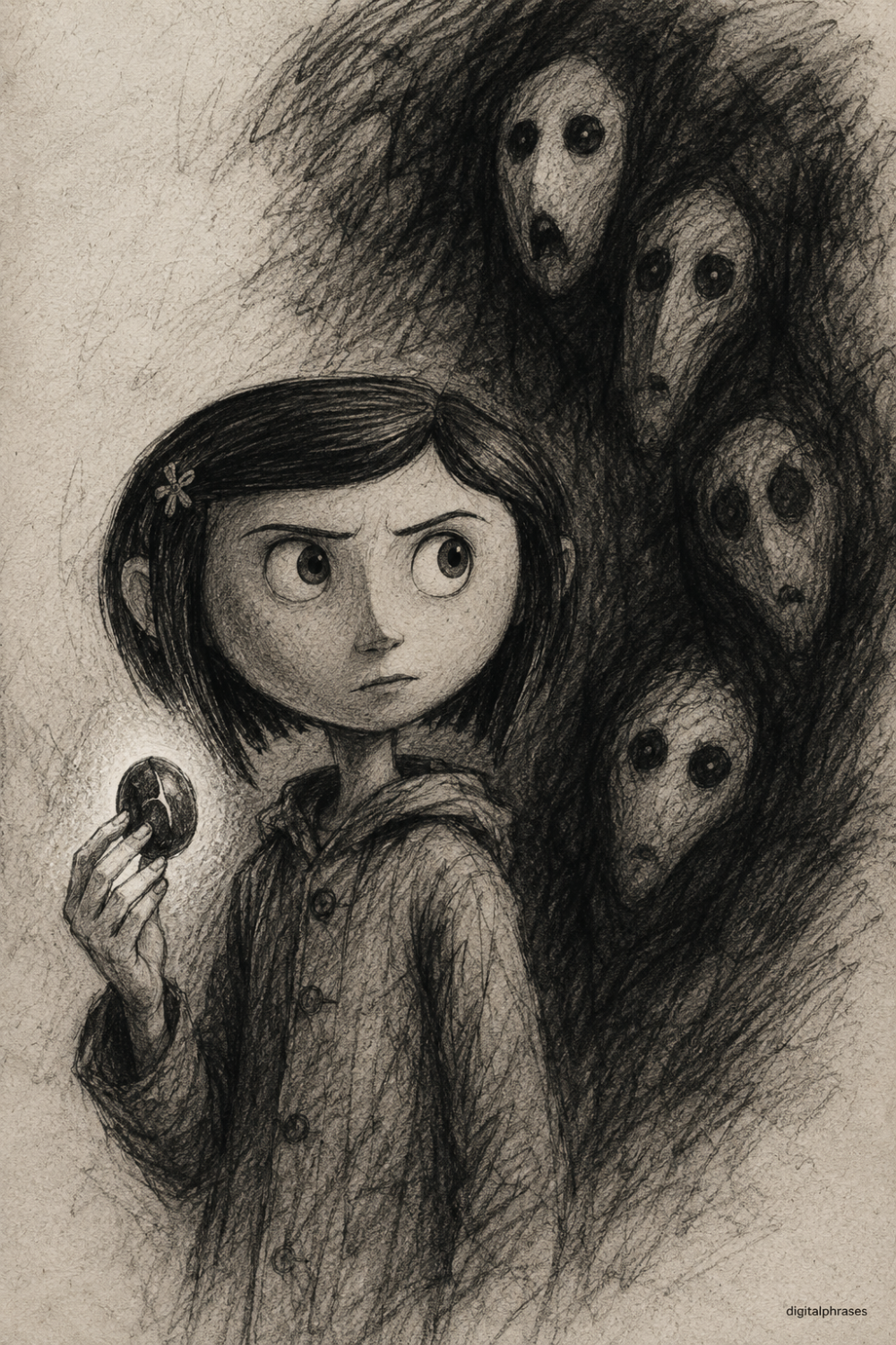 28 Coraline Drawing Ideas