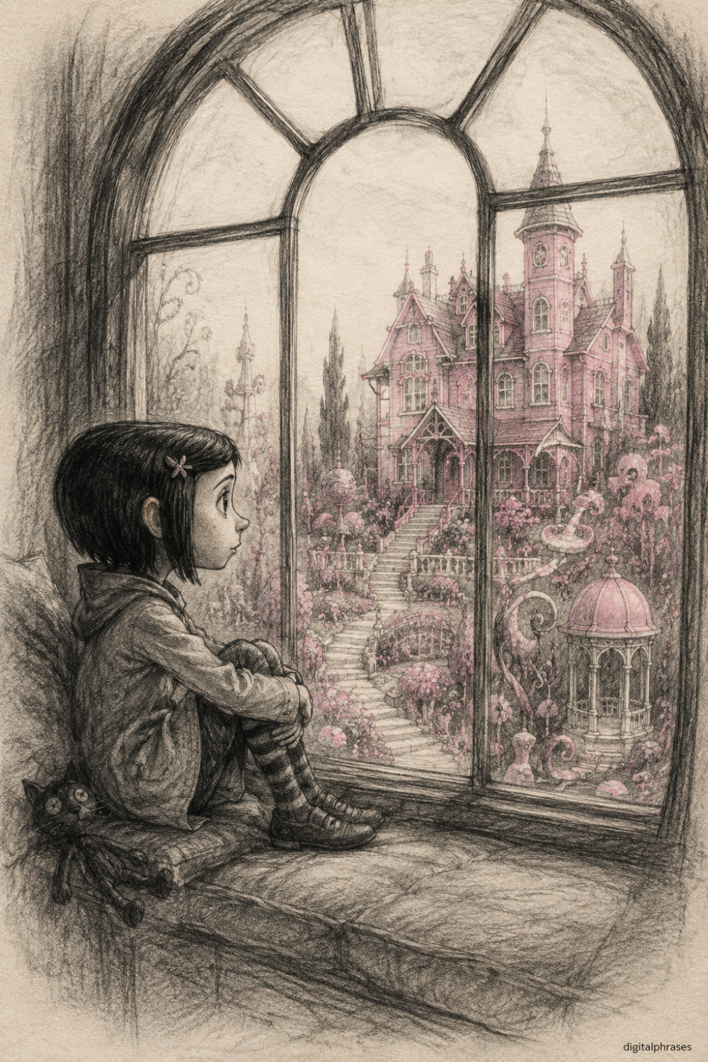 28 Coraline Drawing Ideas