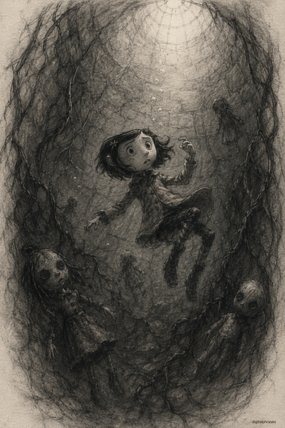28 Coraline Drawing Ideas