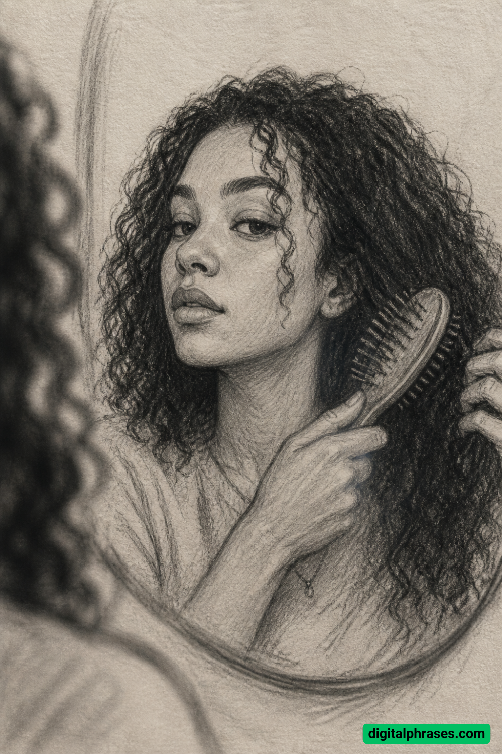 23 Curly Hair Drawing Ideas
