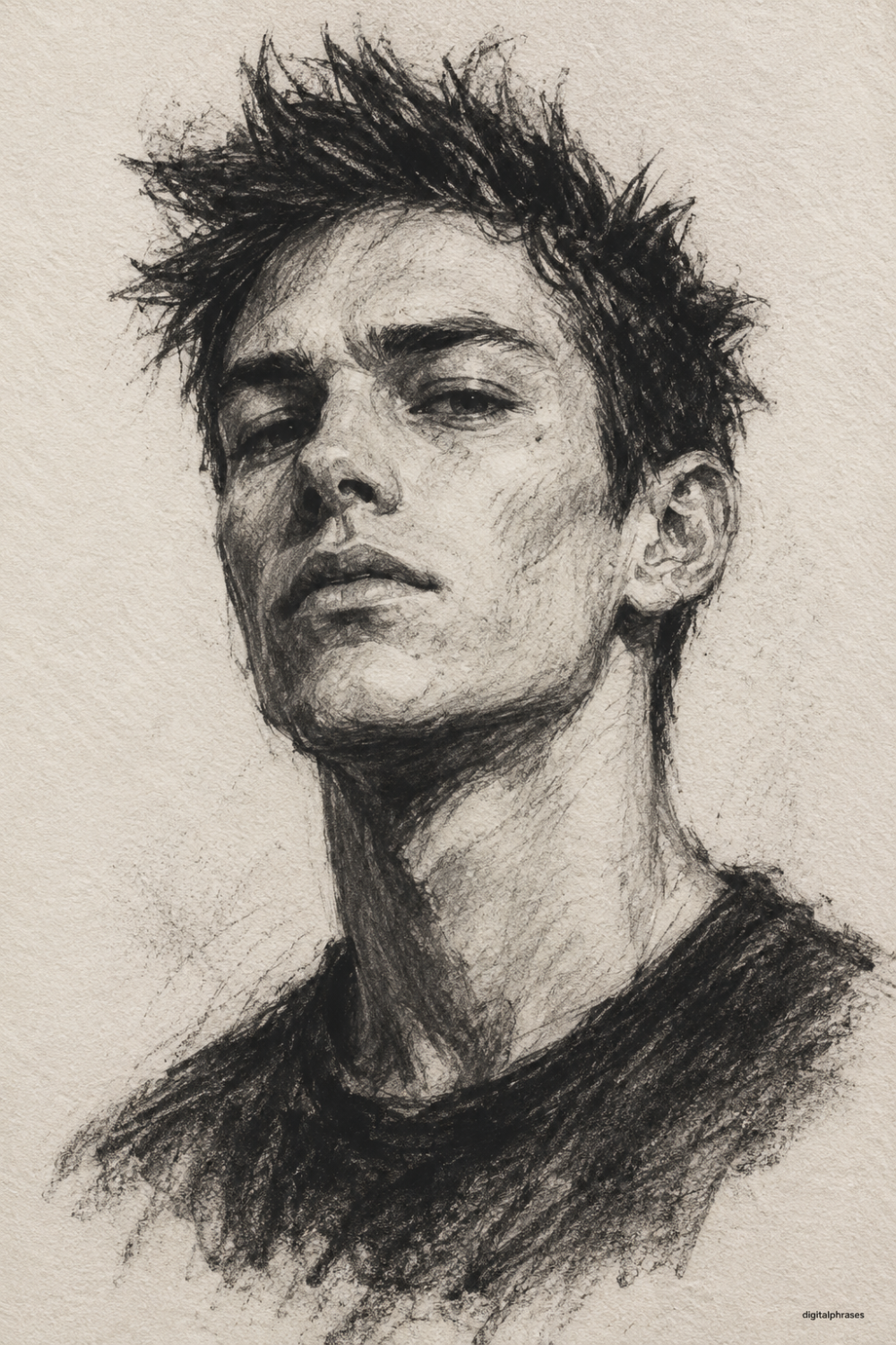 32 Short Hair Drawing Ideas (Male and Female)