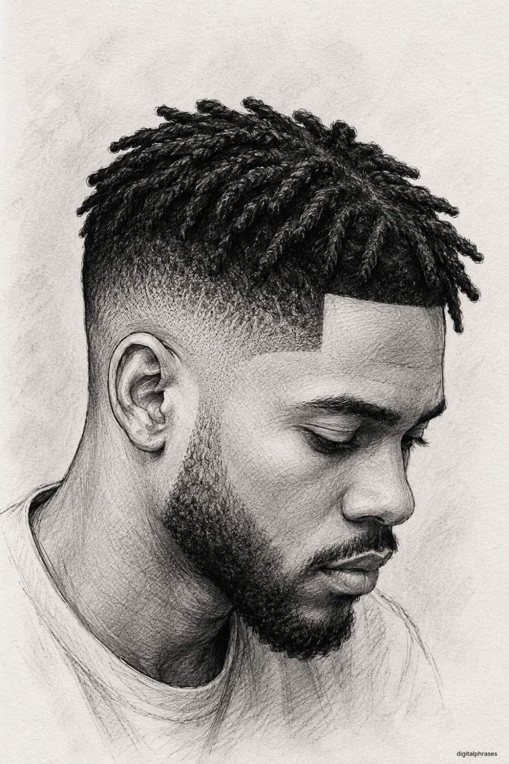 32 Short Hair Drawing Ideas (Male and Female)