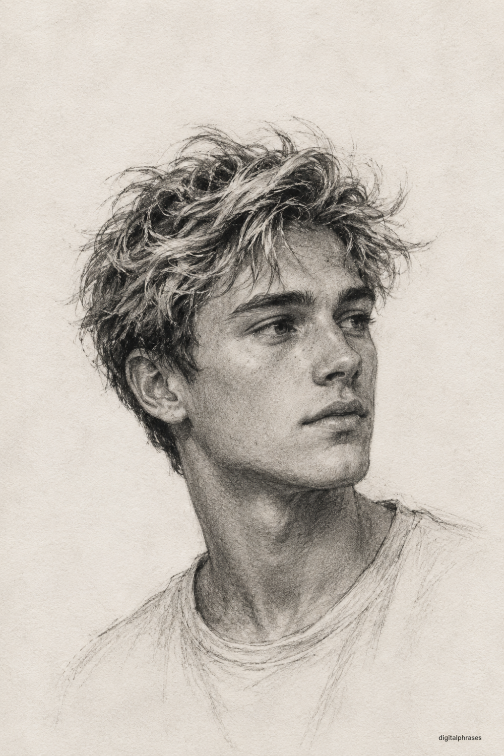 32 Short Hair Drawing Ideas (Male and Female)