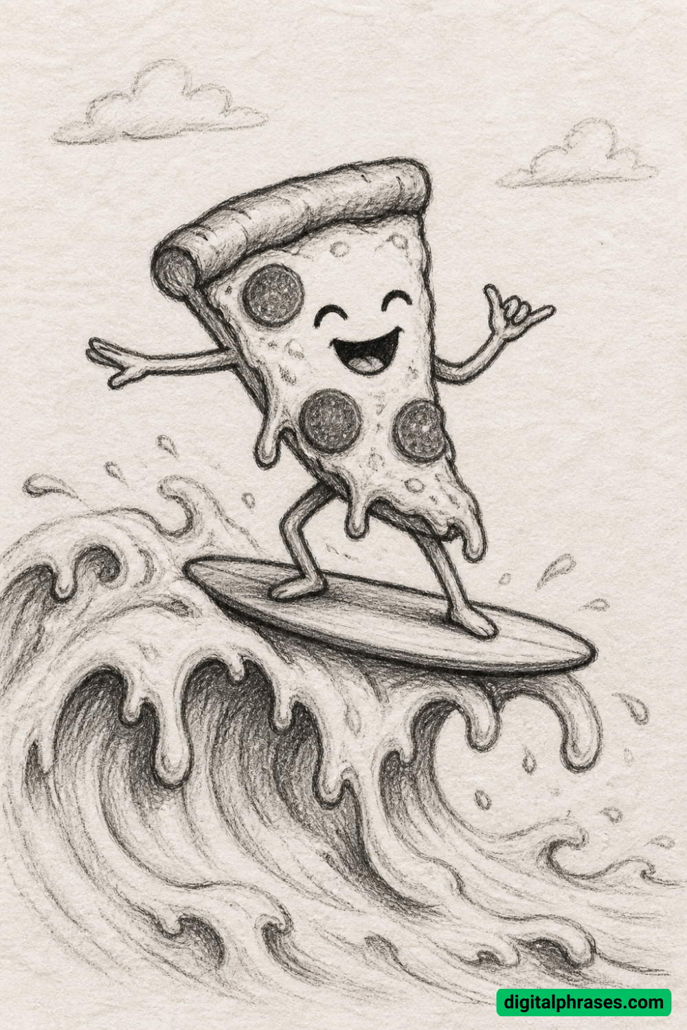 25 Pizza Drawing Ideas