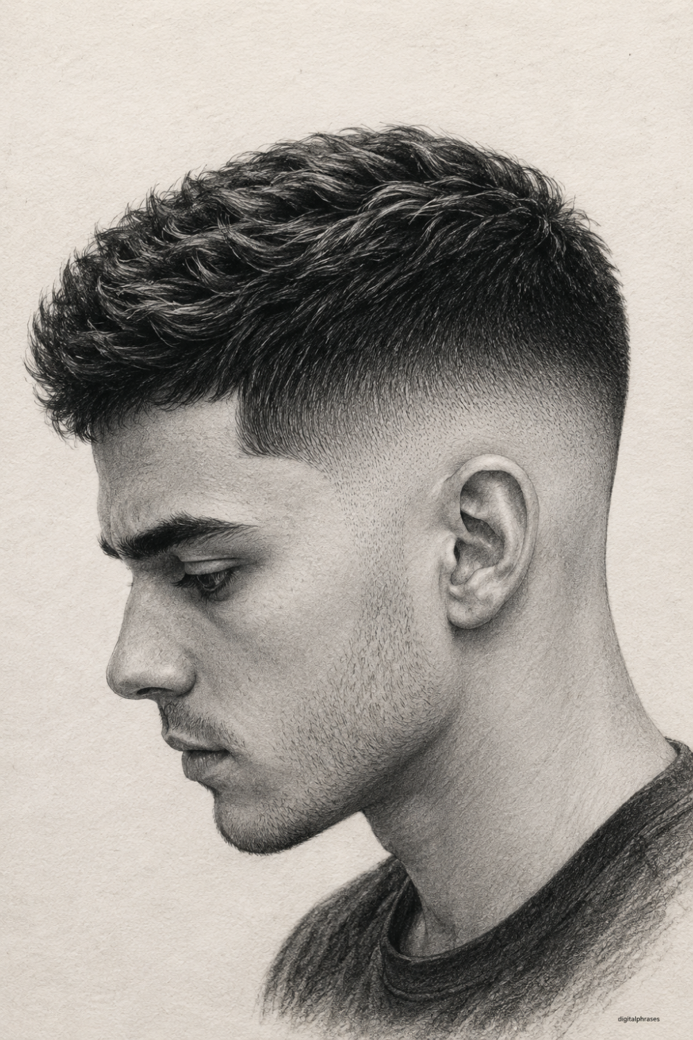 32 Short Hair Drawing Ideas (Male and Female)