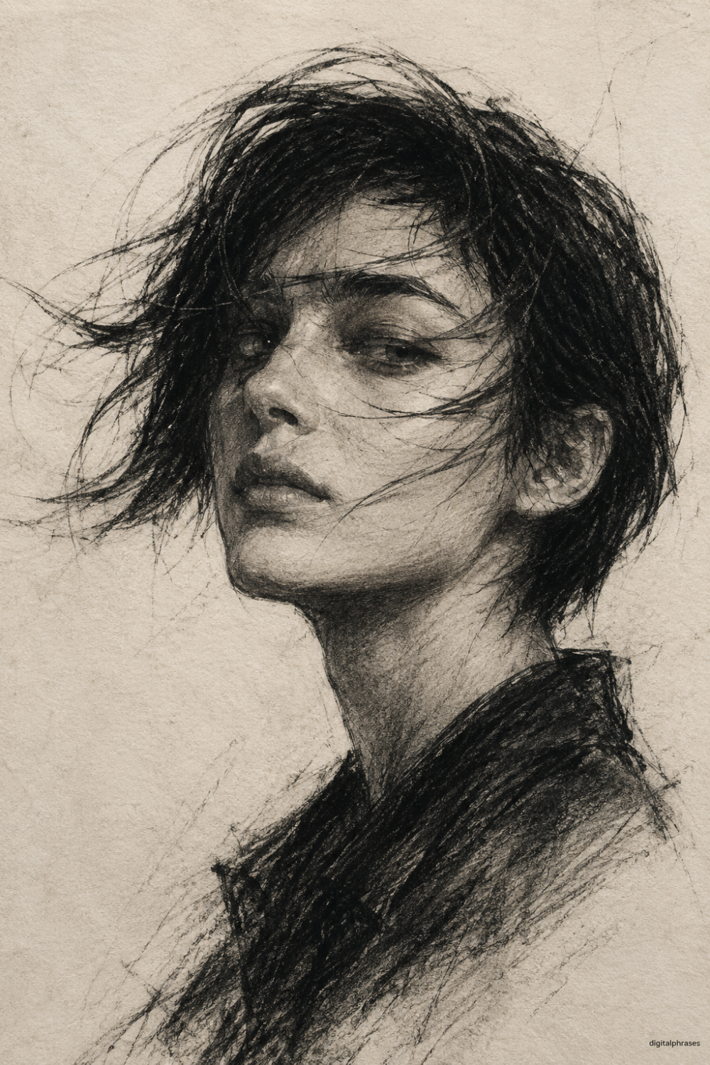 32 Short Hair Drawing Ideas (Male and Female)