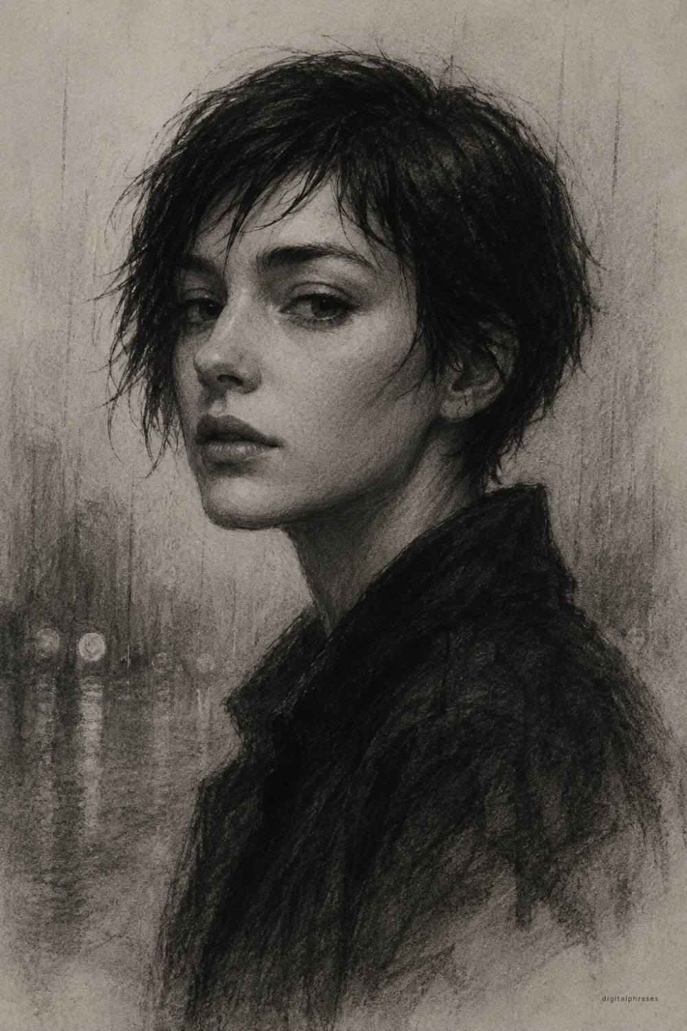 32 Short Hair Drawing Ideas (Male and Female)