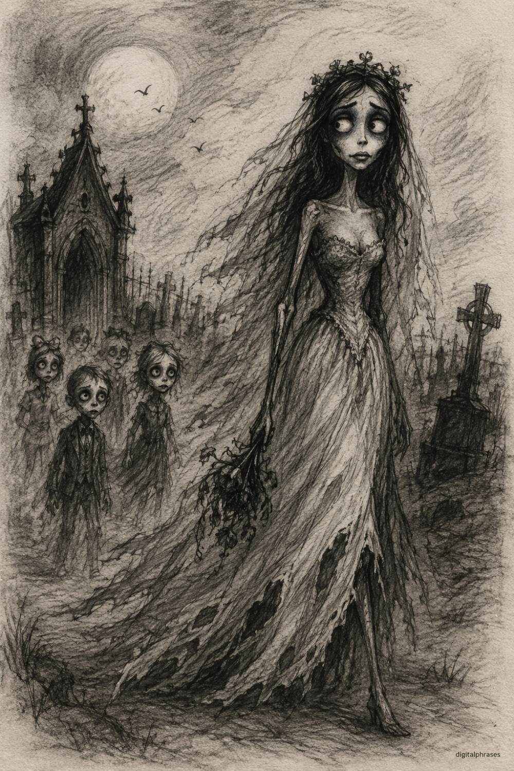 32 Corpse Bride Drawing Ideas 32 Corpse Bride Drawing Ideas