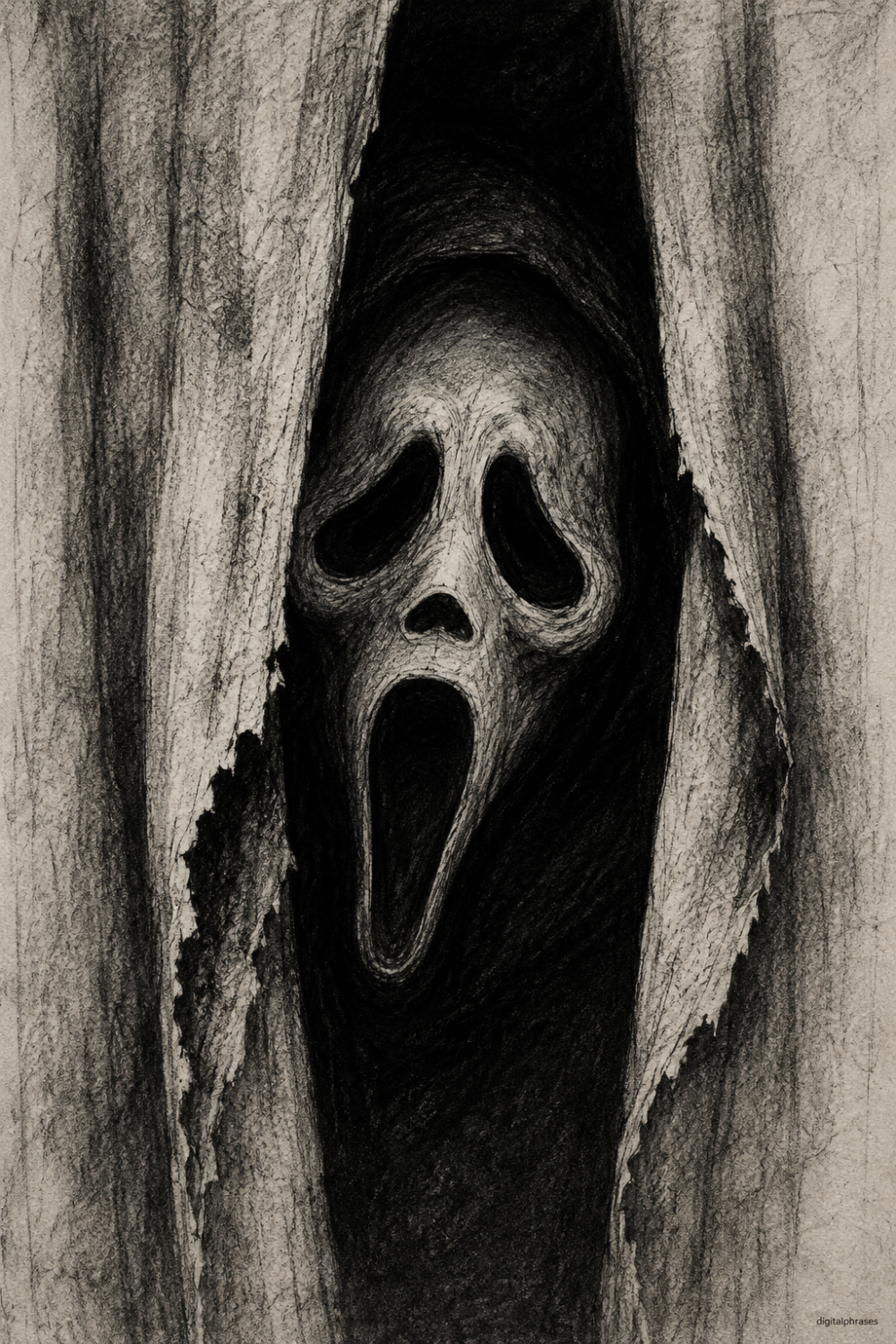 26 Ghostface (Scream) Drawing Ideas