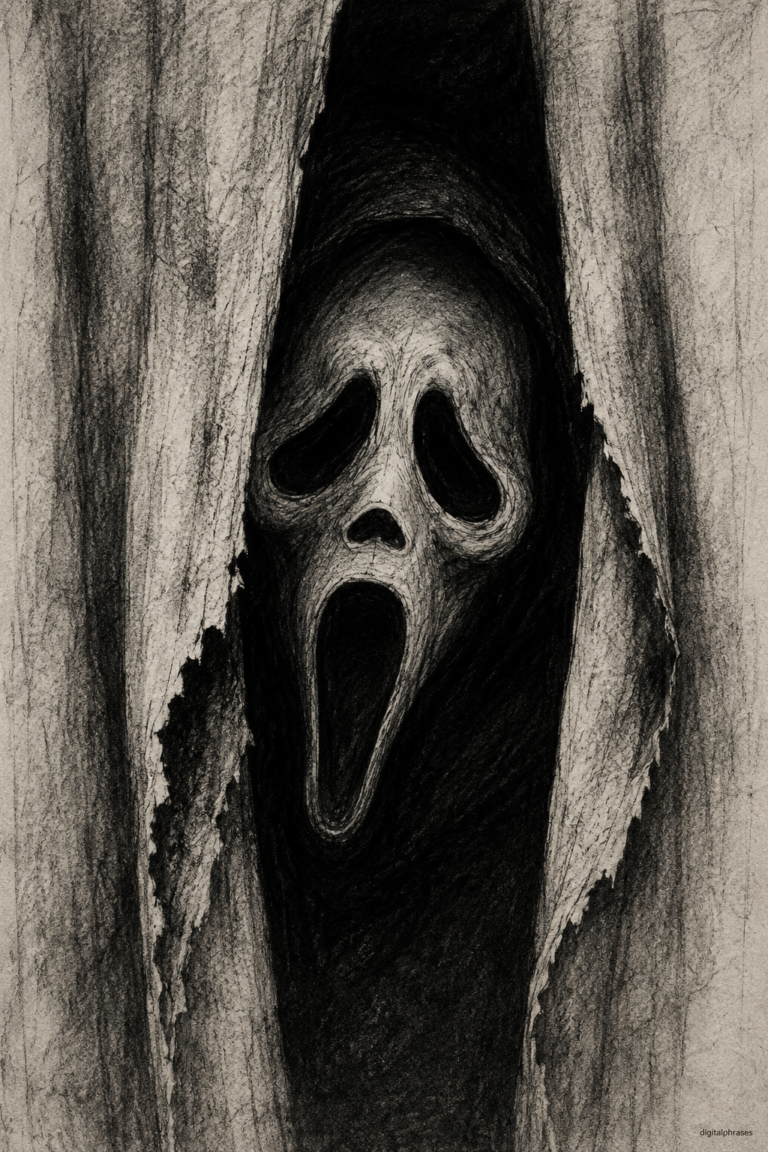 26 Ghostface (Scream) Drawing Ideas