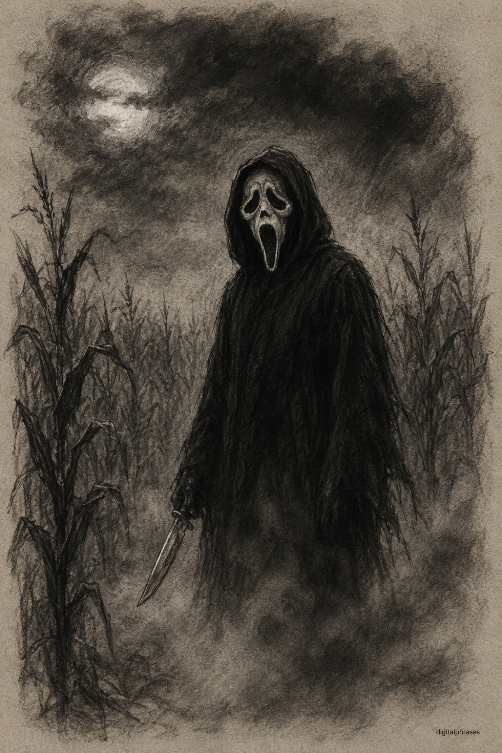 26 Ghostface (Scream) Drawing Ideas