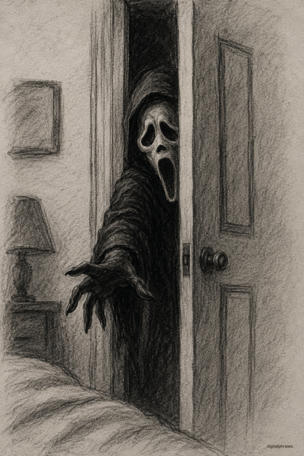 26 Ghostface (Scream) Drawing Ideas