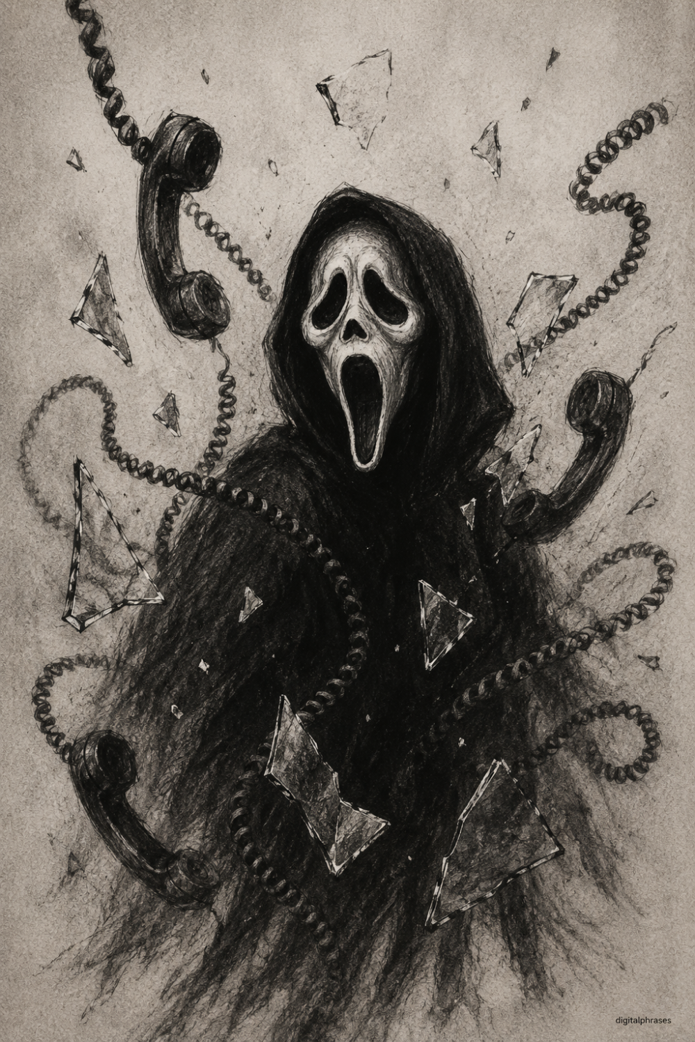 26 Ghostface (Scream) Drawing Ideas