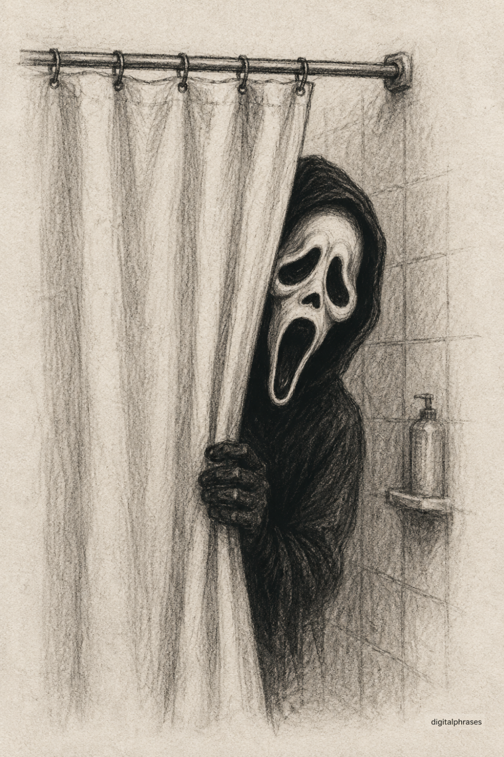 26 Ghostface (Scream) Drawing Ideas