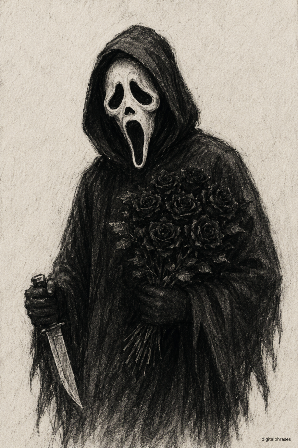 26 Ghostface (Scream) Drawing Ideas