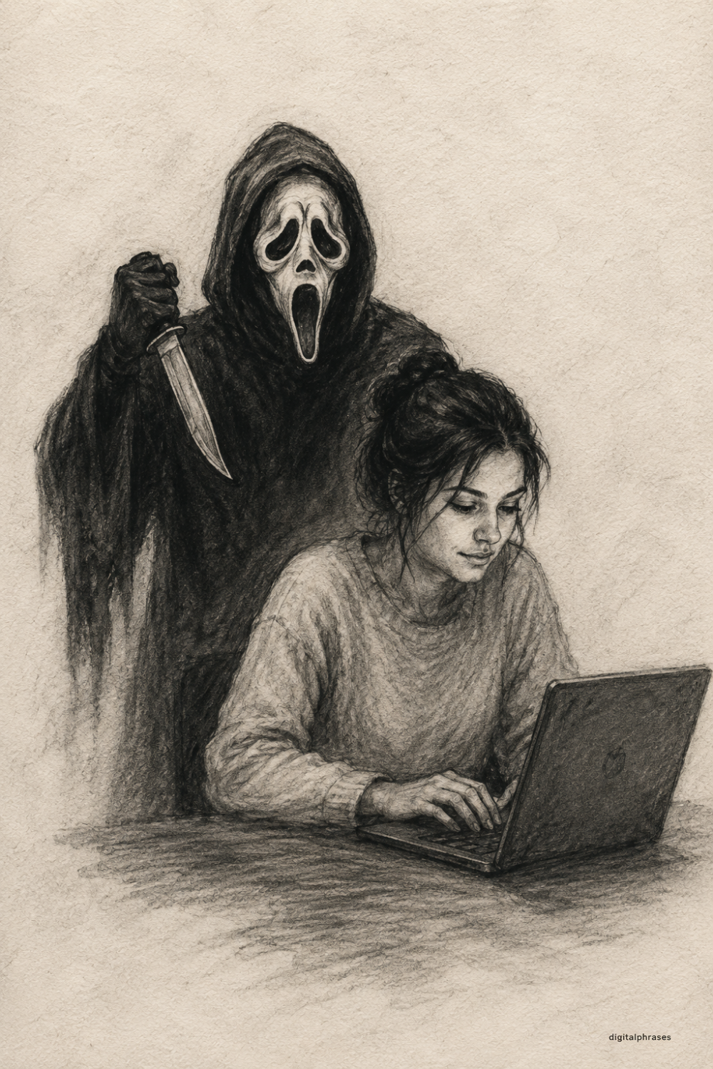 26 Ghostface (Scream) Drawing Ideas
