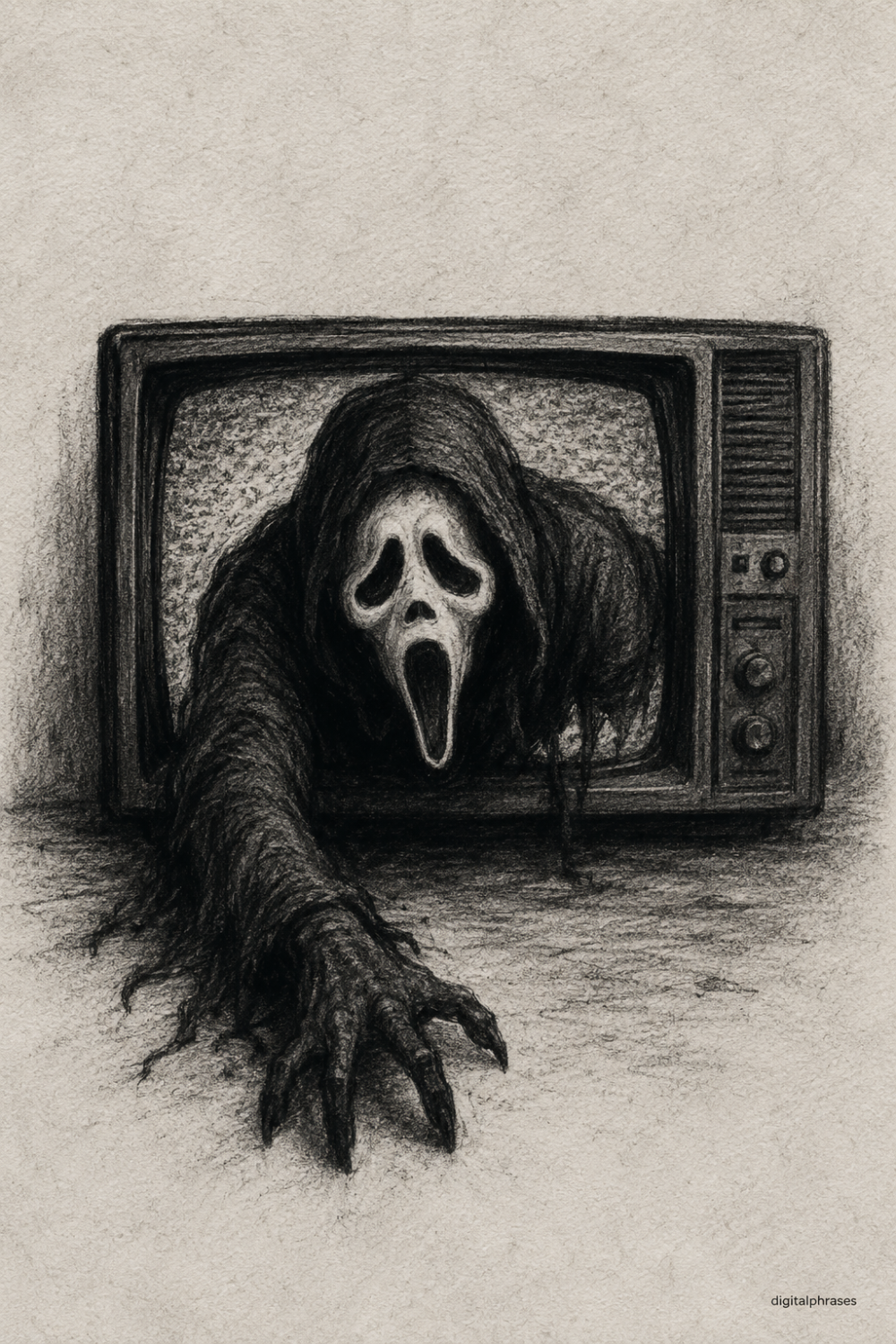 26 Ghostface (Scream) Drawing Ideas