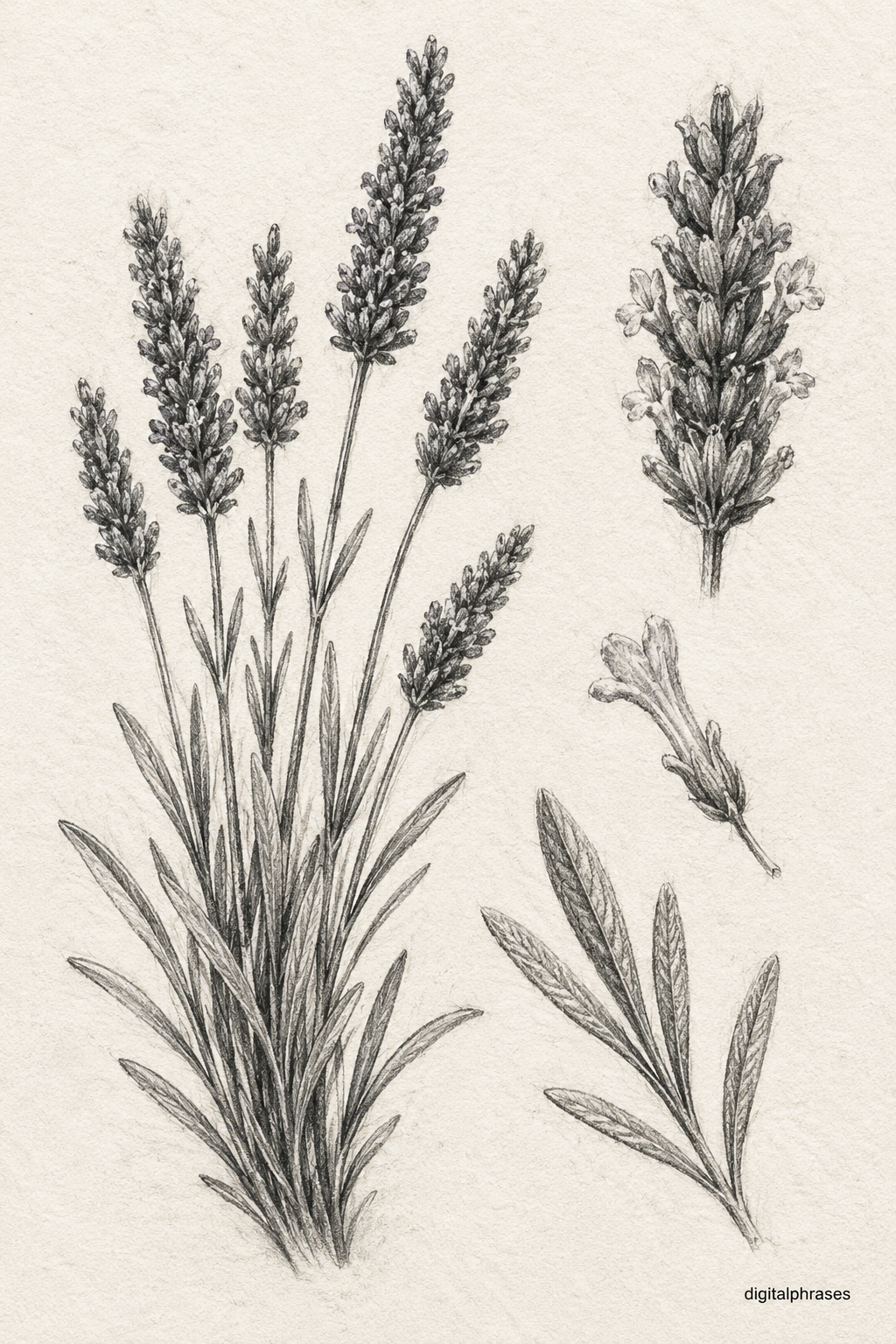 Lavender Drawing Ideas