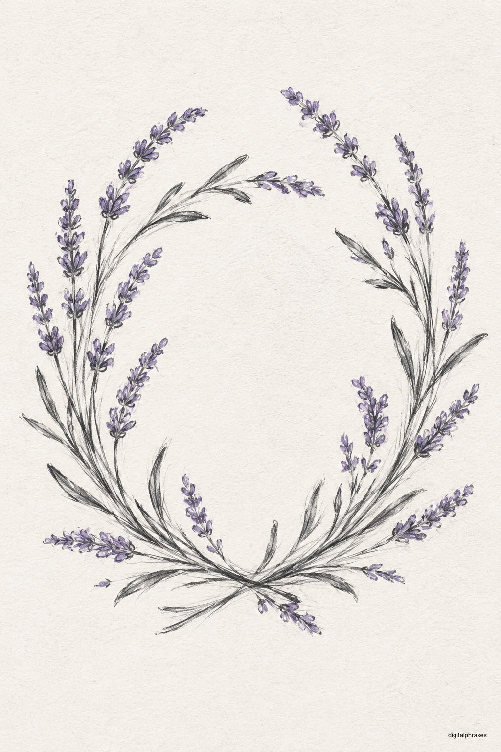 Lavender Drawing Ideas