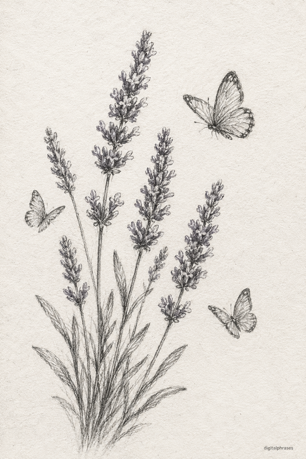 Lavender Drawing Ideas