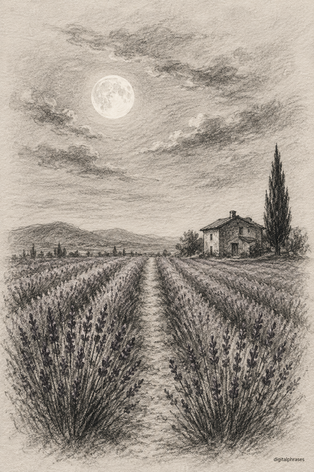Lavender Drawing Ideas