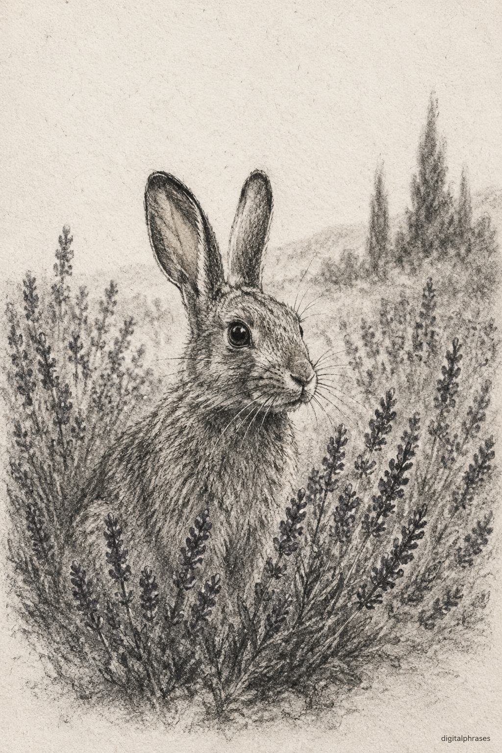 Lavender Drawing Ideas